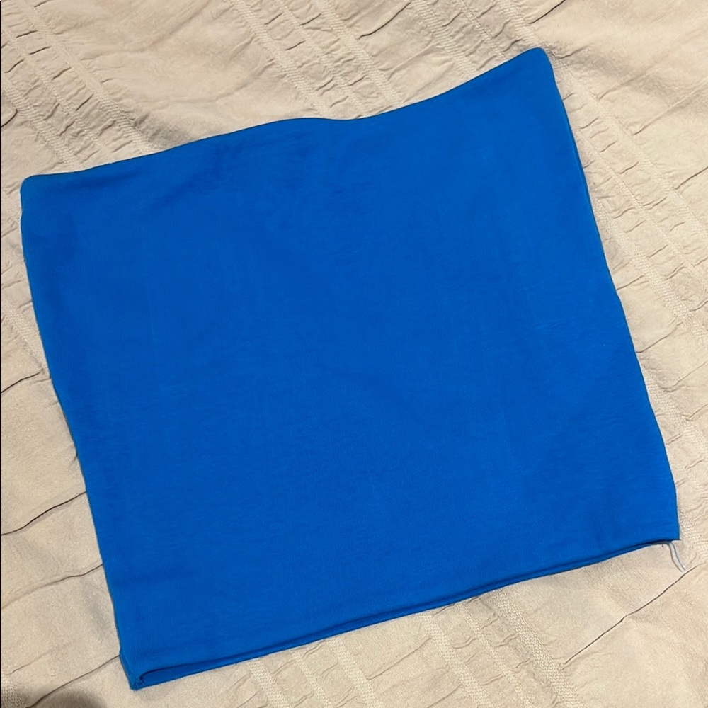 ZARA Vibrant Blue Tube Top